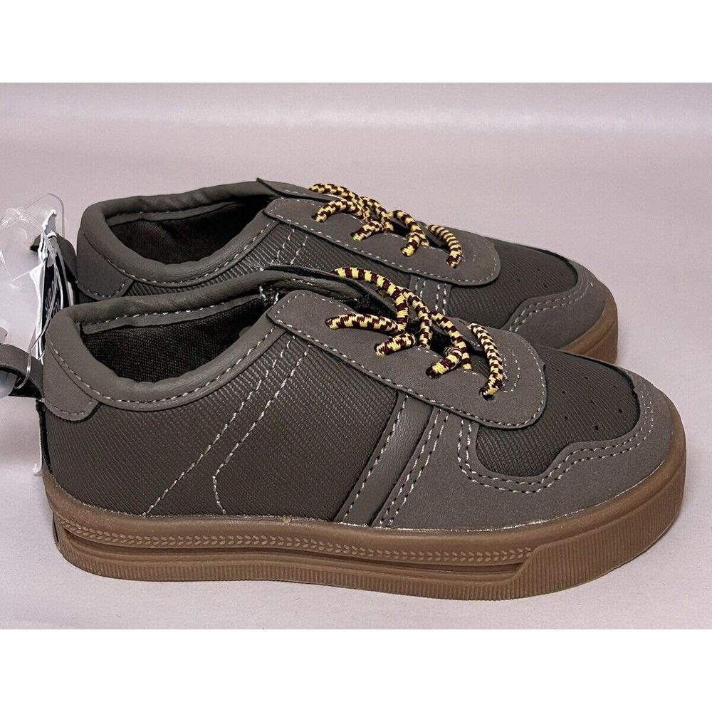 Oshkosh B'Gosh Brixton Brown‎ Outdoor Sneakers Shoes Toddler Boys Size 5